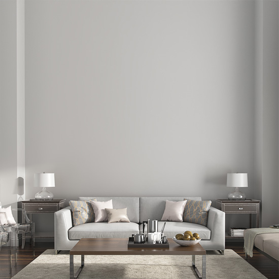 Living room paint colour preview